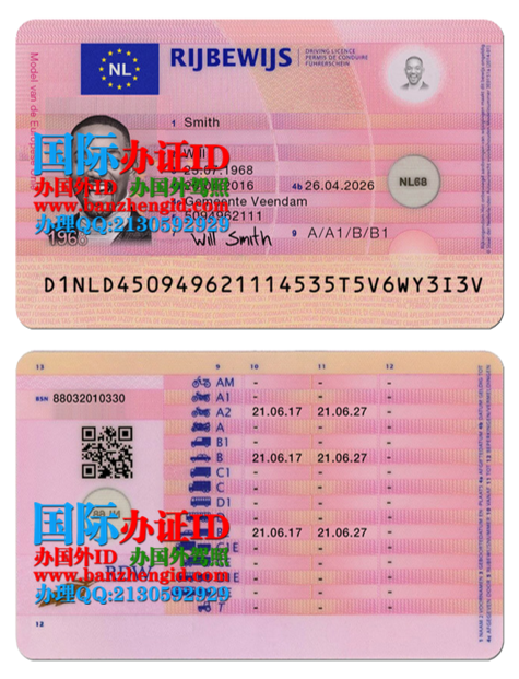 购买荷兰驾照Dutch driver's license
